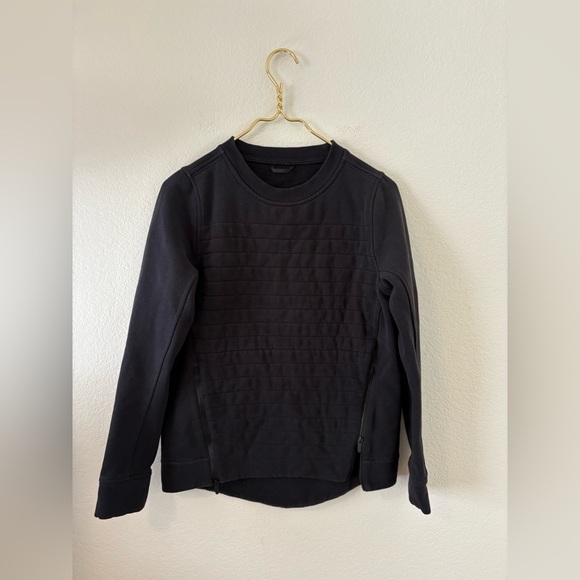 lululemon athletica Black Crew Neck Sweater - Picture 1 of 5